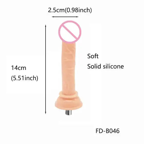 Lifelike Dildo Attachment for Sex Machine with 3 XLR Connector G Spot Sex Toys for Women Masturbation by Dropshipman