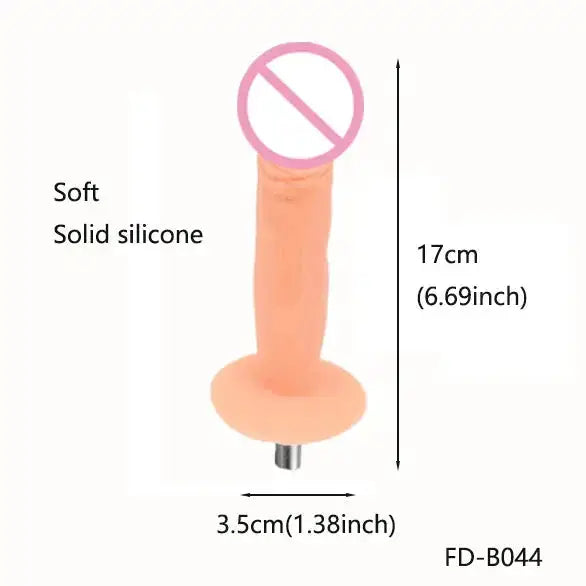 Lifelike Dildo Attachment for Sex Machine with 3 XLR Connector G Spot Sex Toys for Women Masturbation by Dropshipman