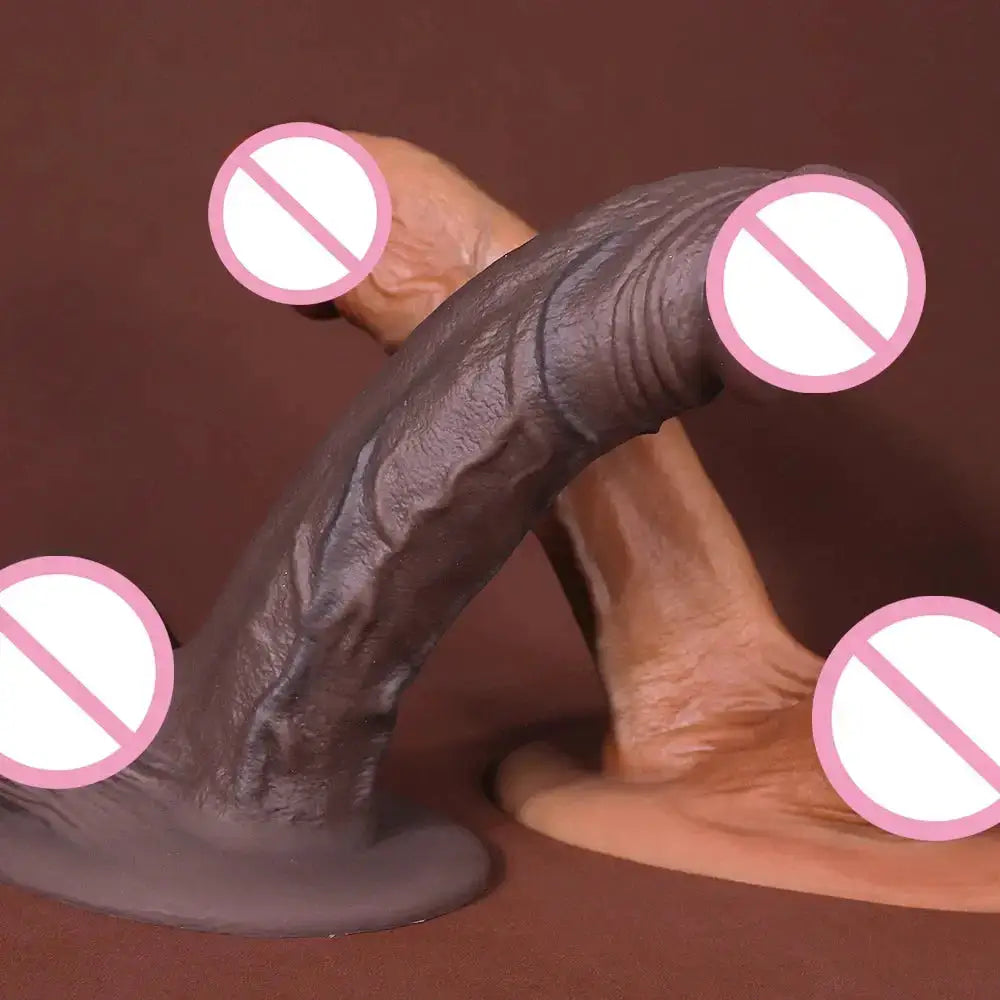 New Model Super Realistic Dildo,Erect Penis,Anal Plug,Real Large Testis,Adults Doods Sex Toy For Women Couple Flirting Sexuales by Dropshipman