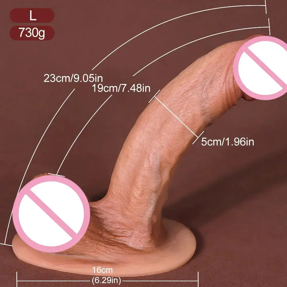 New Model Super Realistic Dildo,Erect Penis,Anal Plug,Real Large Testis,Adults Doods Sex Toy For Women Couple Flirting Sexuales by Dropshipman