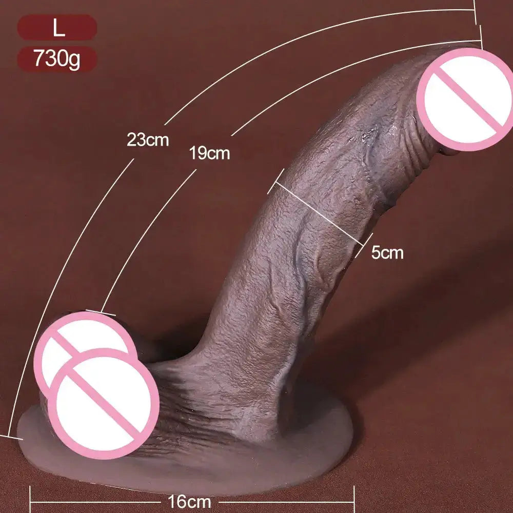 New Model Super Realistic Dildo,Erect Penis,Anal Plug,Real Large Testis,Adults Doods Sex Toy For Women Couple Flirting Sexuales by Dropshipman