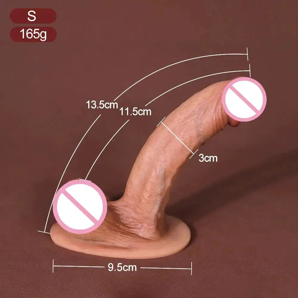 New Model Super Realistic Dildo,Erect Penis,Anal Plug,Real Large Testis,Adults Doods Sex Toy For Women Couple Flirting Sexuales by Dropshipman