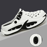 Fashion Hollow Out Thick Bottom Sports Sandals Men Eva Soft Sole Summer Clogs Sandals Men Non Slip Outdoor Driving Beach Sandles SHOPEZRA L.L.C.