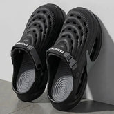 Fashion Hollow Out Thick Bottom Sports Sandals Men Eva Soft Sole Summer Clogs Sandals Men Non Slip Outdoor Driving Beach Sandles SHOPEZRA L.L.C.