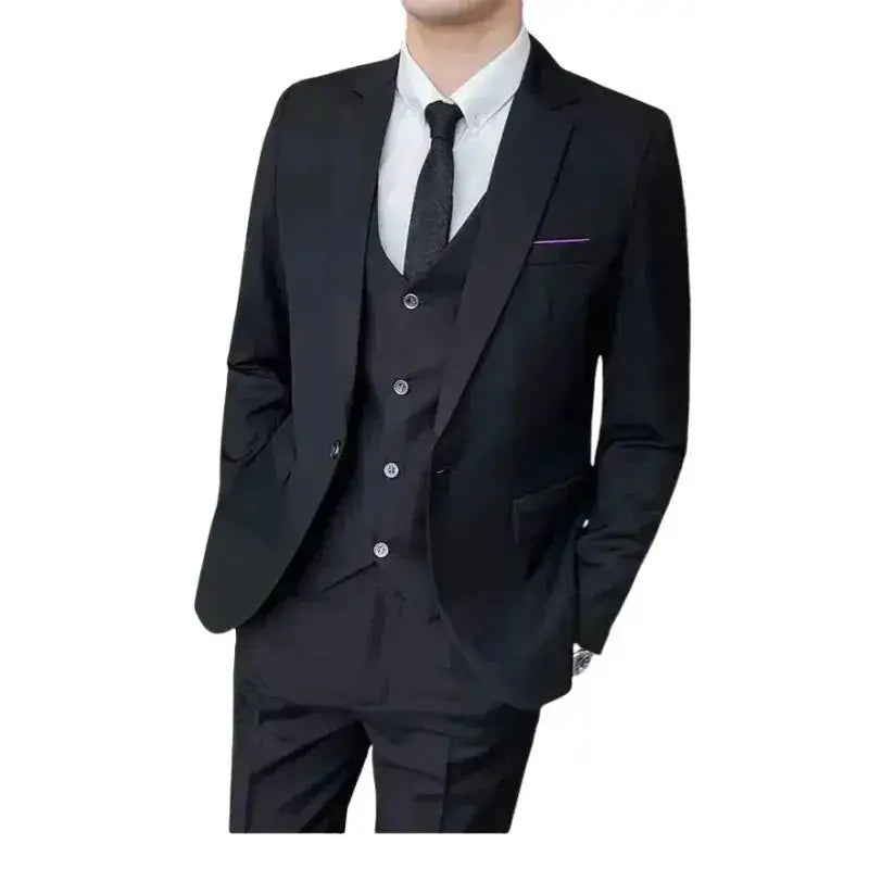 Suit (Blazer+ Vest + Pants) Men&