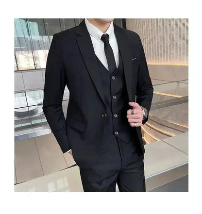 Suit (Blazer+ Vest + Pants) Men&
