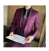 Suit (Blazer+ Vest + Pants) Men&