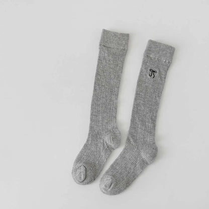 Summer Baby Hollow Out Socks Cute Bow Mesh Cotton Princess Knee High Socks Breathable Thin Non-slip Children Socks 2-12Years by Dropshipman