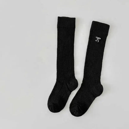Summer Baby Hollow Out Socks Cute Bow Mesh Cotton Princess Knee High Socks Breathable Thin Non-slip Children Socks 2-12Years by Dropshipman