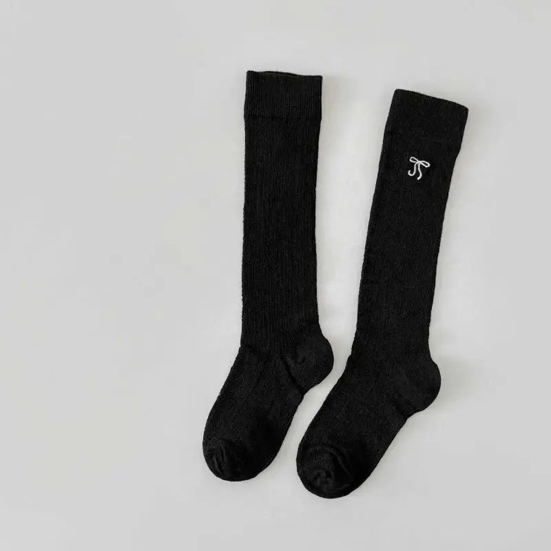 Summer Baby Hollow Out Socks Cute Bow Mesh Cotton Princess Knee High Socks Breathable Thin Non-slip Children Socks 2-12Years SHOPEZRA L.L.C.