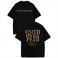 BANGELY Faith Over Fear Shirt Men Graphic Shirts Oversized Workout Gym Jesus Christian Religious Tees Fashion Short Sleeve Tops SHOPEZRA L.L.C.