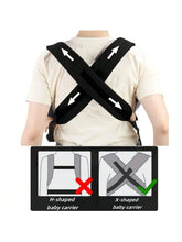 1-Piece Ergonomic Multifunctional Baby Carrier - 4-in-1 Portable Baby Travel Gear, with Adjustable and Comfortable Front and Back Straps, the Perfect Baby Shower Gift for Your Baby. SHOPEZRA L.L.C.