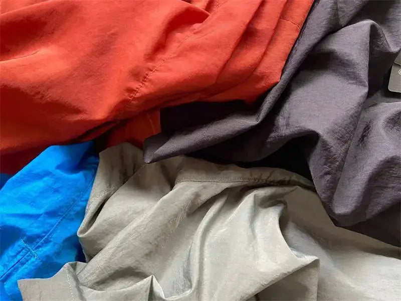 Top quality luxury knee-length summer youth leisure sports nylon shorts loose men&