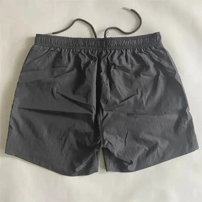 Top quality luxury knee-length summer youth leisure sports nylon shorts loose men&