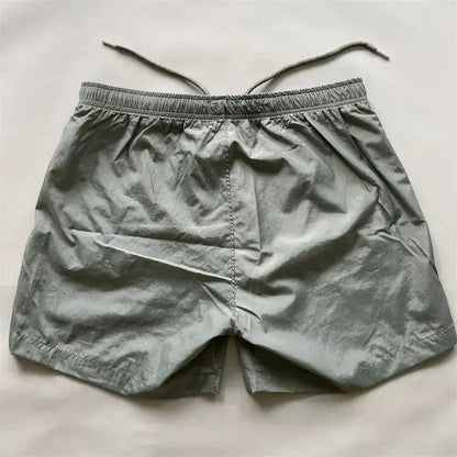 Top quality luxury knee-length summer youth leisure sports nylon shorts loose men&