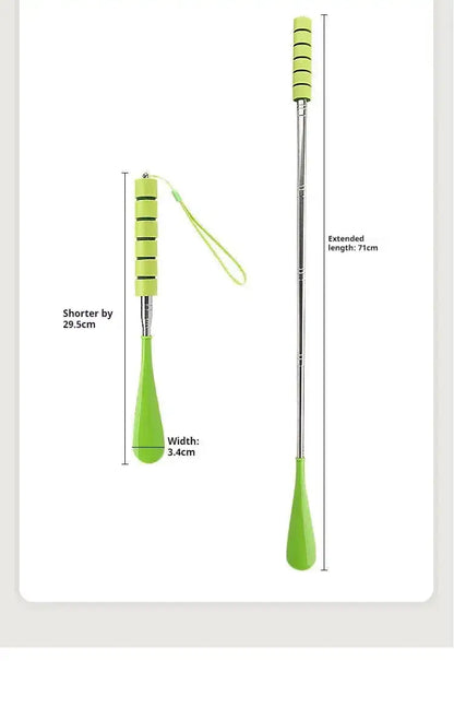1Pcs/2Pcs New Stretchable Long Shoe Horns 30cm-71cm Metal Shoehorn Pregnant Woman Elderly Shoe Spoon Household Shoe Spatula by Dropshipman