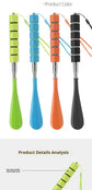 1Pcs/2Pcs New Stretchable Long Shoe Horns 30cm-71cm Metal Shoehorn Pregnant Woman Elderly Shoe Spoon Household Shoe Spatula SHOPEZRA L.L.C.