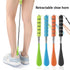 1Pcs/2Pcs New Stretchable Long Shoe Horns 30cm-71cm Metal Shoehorn Pregnant Woman Elderly Shoe Spoon Household Shoe Spatula by Dropshipman