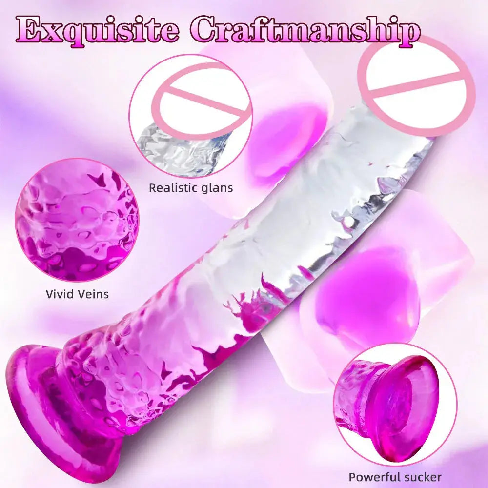 Green 22cm realistic dildo with suction cup, designed for adult masturbation and couples, featuring a large penis shape and textured surface.