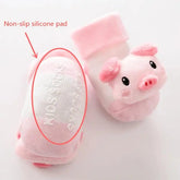 Cartoon Baby Anti-Slip Socks Shoes Newborn Infant Rattle Cute Autumn Boy Girl Floor First Walkers Booties Cotton Doll Warm Socks SHOPEZRA L.L.C.