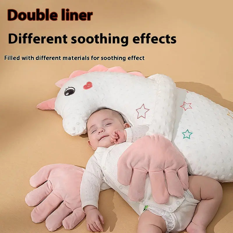 Adorable baby pillow for infants, a charming animal-shaped pillow providing soothing comfort for babies.