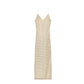 Rhinestone Shining Sexy Evening Dress Women Sleeveless Backless Slim Party Pleated Gown Female Dresses Street Vacation Lady Robe SHOPEZRA L.L.C.