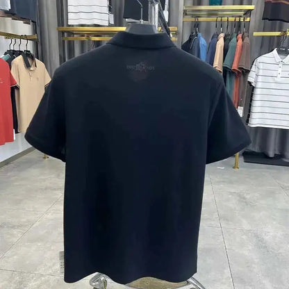 100% cotton high-end breathable short sleeve POLO shirt men 2024summer luxury brand embroidery Paul T-shirt fashion men&
