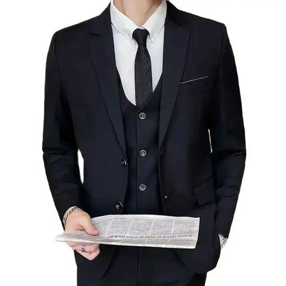 Suit (Blazer+ Vest + Pants) Men&