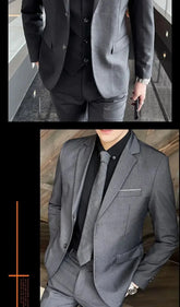 Suit (Blazer+ Vest + Pants) Men&