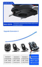 360 Swivel Toddler Car Seat with Retractable Support Anti-Tip Leg, ISOFIX Mount Safety System, Dual SIP Side Impact Module, Integrated Skeleton Shell, Forward and Rearward Facing Multi-Age Child Seat SHOPEZRA L.L.C.