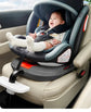 360 Swivel Toddler Car Seat with Retractable Support Anti-Tip Leg, ISOFIX Mount Safety System, Dual SIP Side Impact Module, Integrated Skeleton Shell, Forward and Rearward Facing Multi-Age Child Seat SHOPEZRA L.L.C.