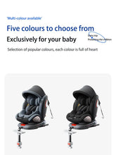 360 Swivel Toddler Car Seat with Retractable Support Anti-Tip Leg, ISOFIX Mount Safety System, Dual SIP Side Impact Module, Integrated Skeleton Shell, Forward and Rearward Facing Multi-Age Child Seat SHOPEZRA L.L.C.