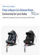 360 Swivel Toddler Car Seat with Retractable Support Anti-Tip Leg, ISOFIX Mount Safety System, Dual SIP Side Impact Module, Integrated Skeleton Shell, Forward and Rearward Facing Multi-Age Child Seat SHOPEZRA L.L.C.