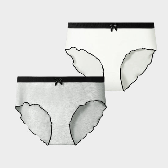 Damen Unterwäsche Damen Baumwolle Atmungsaktive Bequeme Slips Sommer Dünne Mitteltaillen-Slips Japanische Mädchen-Slips