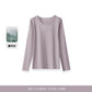 10A Antibakterielle Modal Thermo-Unterwäsche Damen Dünner Baselayer Einzelnes Oberteil Herbstkleidung und Hosen-Set zum Darunterziehen