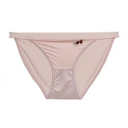 Noble and Elegant European and American Court Noble Satin Ladies Underwear Ice Silk Rose Embroidered Underwear for Women by Dropshipman