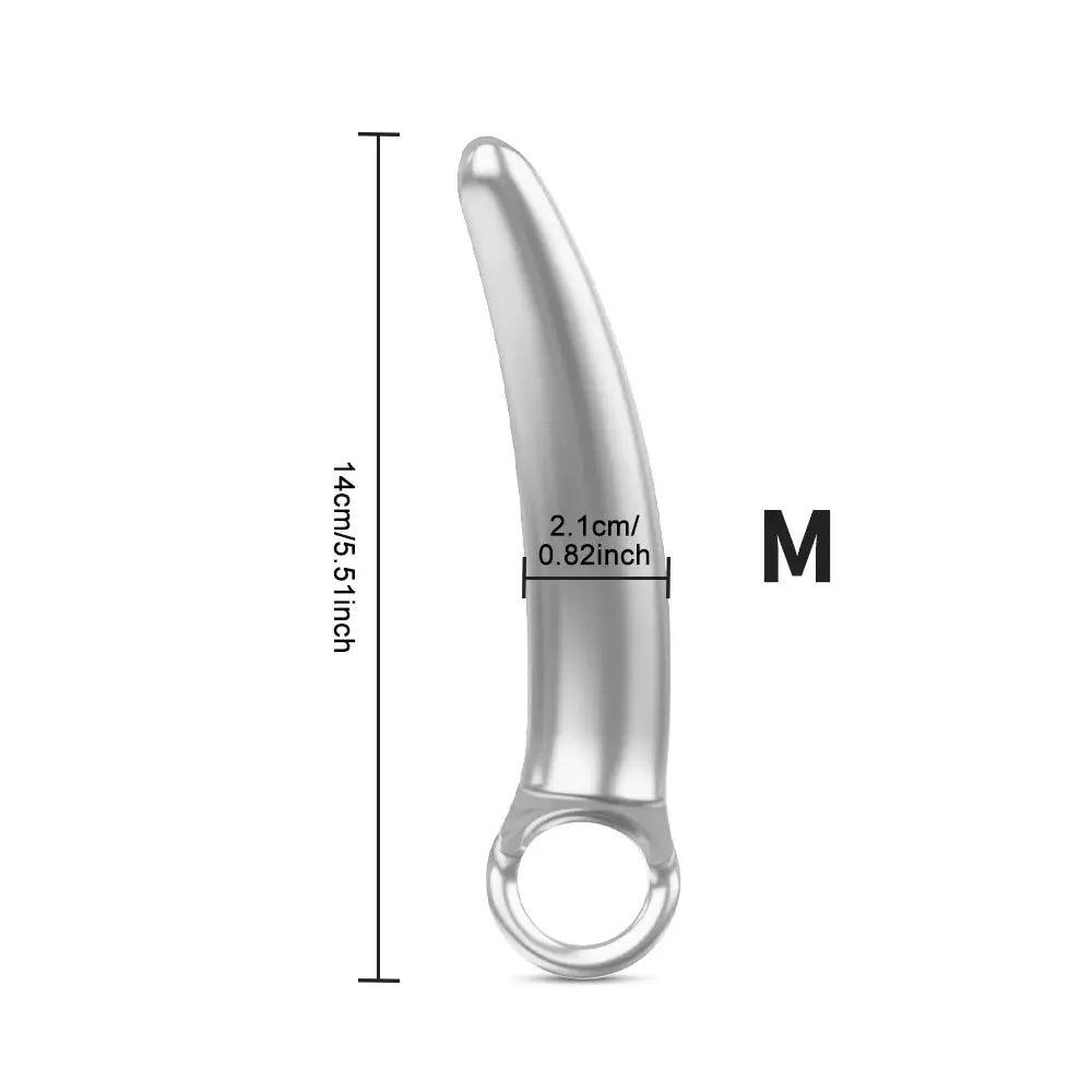 Clear silicone dildo for women, beginner-friendly sex toy with G-spot, anal, and prostate massager features, by SHOPEZRA L.L.C.