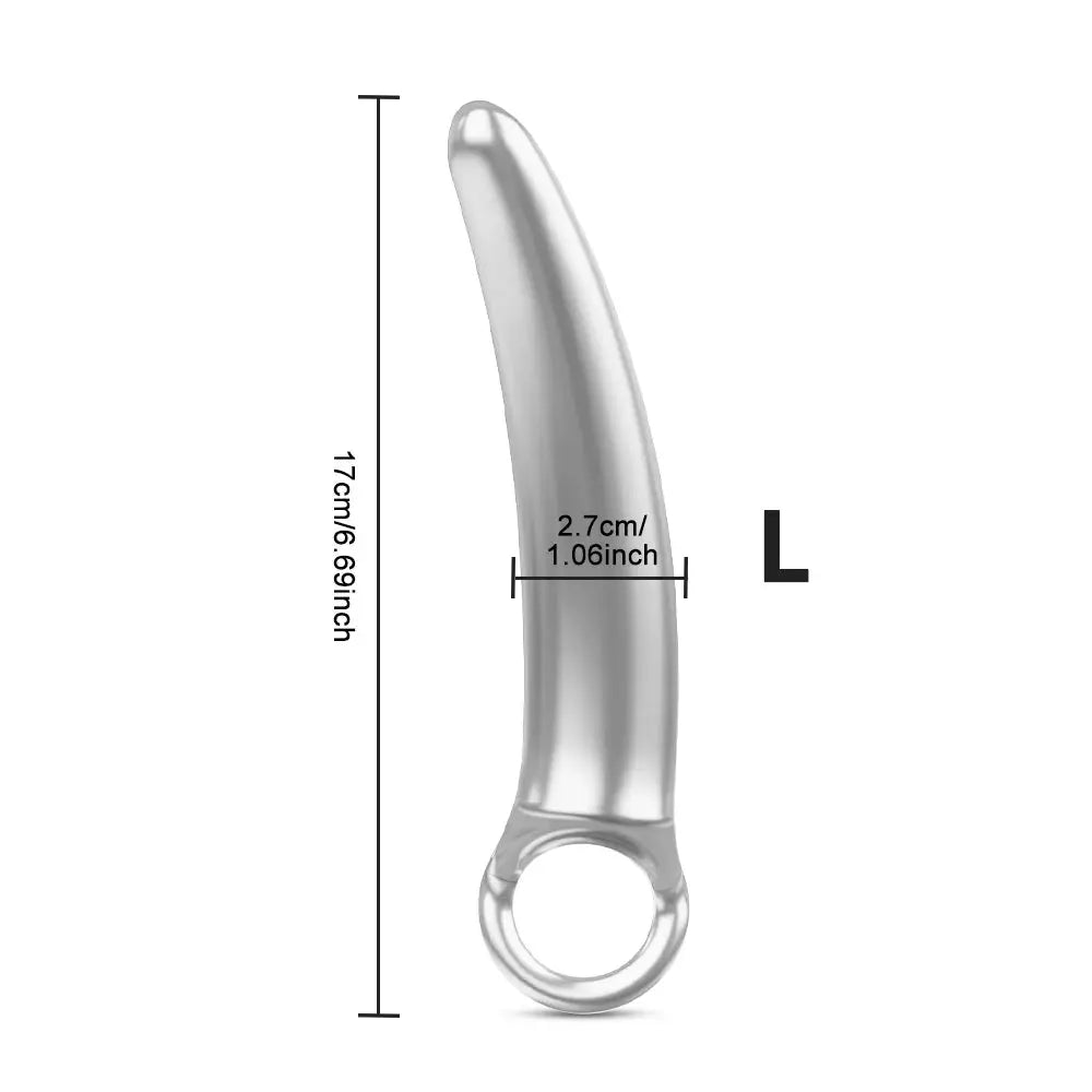 Clear silicone dildo for women, G-spot and prostate massager, adult sex toy, beginner-friendly, with anal butt plug feature.