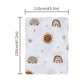 120x110cm Bamboo Cotton Baby Muslin Swaddle Blanket Cute Soft Print Baby Towel Wrap SHOPEZRA L.L.C.
