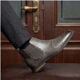 Boots Men Comfortable Fashion 2025 Brand Boots Leather SHOPEZRA L.L.C.
