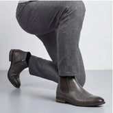 Boots Men Comfortable Fashion 2025 Brand Boots Leather SHOPEZRA L.L.C.