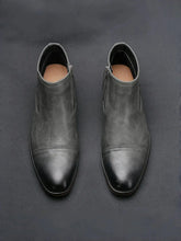 Boots Men Comfortable Fashion 2025 Brand Boots Leather SHOPEZRA L.L.C.