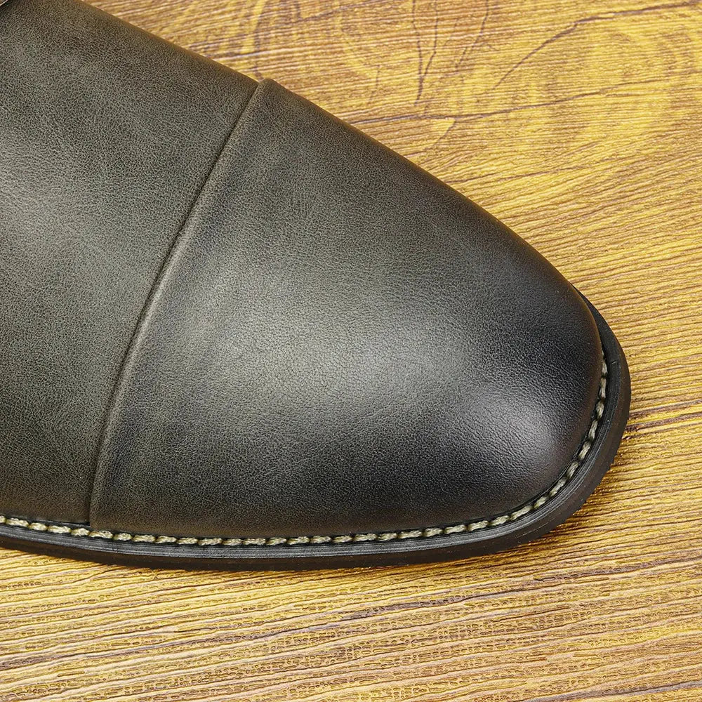 Boots Men Comfortable Fashion 2025 Brand Boots Leather SHOPEZRA L.L.C.