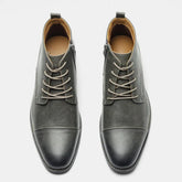Boots Men Comfortable Fashion 2025 Brand Boots Leather SHOPEZRA L.L.C.