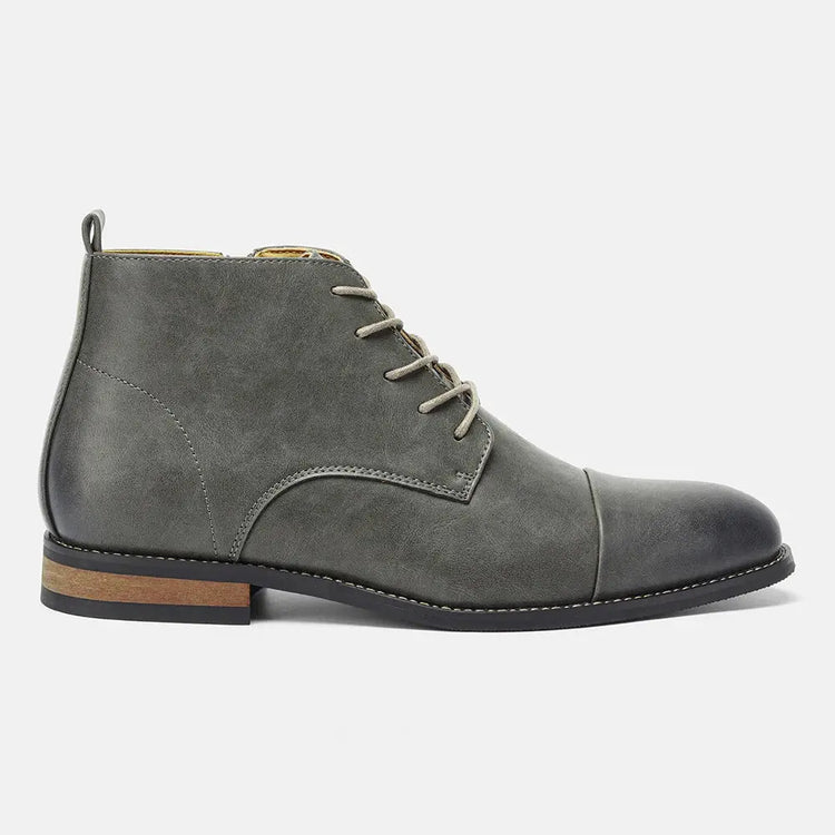 Boots Men Comfortable Fashion 2025 Brand Boots Leather SHOPEZRA L.L.C.