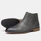 Boots Men Comfortable Fashion 2025 Brand Boots Leather SHOPEZRA L.L.C.