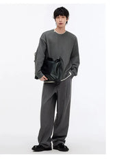 Semir Hoodie Men Color Block Fake Two Piece 2025 Autumn New Textured Letter Jacquard Casual Top SHOPEZRA L.L.C.