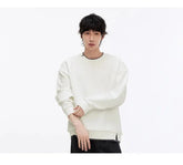 Semir Hoodie Men Color Block Fake Two Piece 2025 Autumn New Textured Letter Jacquard Casual Top SHOPEZRA L.L.C.