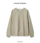 Semir Hoodie Men Color Block Fake Two Piece 2025 Autumn New Textured Letter Jacquard Casual Top SHOPEZRA L.L.C.