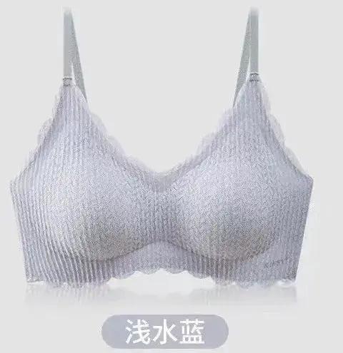 Kissy Series Underwear Traceless Push-up Vest Classic Sling-off Paramelia Non-rimless Bra by Dropshipman